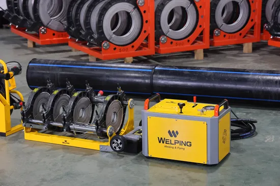 Welping 63-250mm HDPE Pipe Water Pipe Welding Machine Butt Fusion Welding Machine with CE ISO HDPE Pipe Welding Machine Price