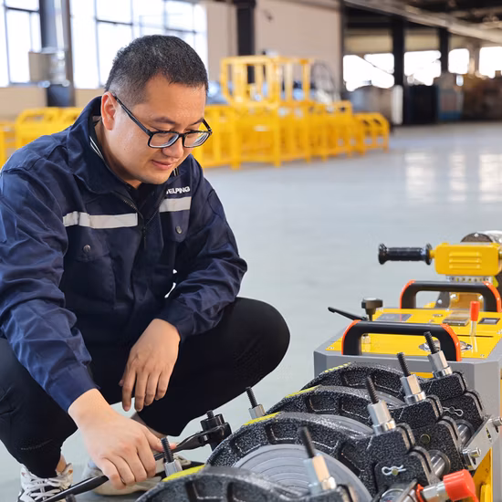 Welping 63-250mm HDPE Pipe Water Pipe Welding Machine Butt Fusion Welding Machine with CE ISO HDPE Pipe Welding Machine Price